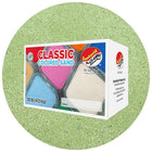 Sandtastik Classic Coloured Sand, 10 lb (4.5 kg) Box, Moss Green-Fine grain with natural sparkle throughout