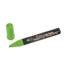 Marvy Uchida Chisel-Tip Liquid Chalk Markers - Erasable - Dustless - Lime Green - 2 Pack-Marker Tip: Chisel
