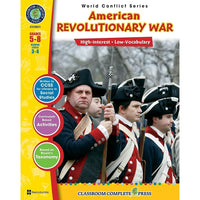 eBook: American Revolutionary War - (PDF version - 1-User Download) - ISBN 978-1-55319-553-5 - Grade 5 - 8-You will receive two emails: one confirming your entire order, and one with a "Download Software" buttonYou can download immediately or return to your email to download later