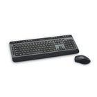 Verbatim Wireless Multimedia Keyboard and 6-Button Mouse Combo, Black-Hot keys provide instant access to media controls