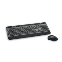 Verbatim Wireless Multimedia Keyboard and 6-Button Mouse Combo, Black-Hot keys provide instant access to media controls
