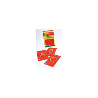 Didax Tactile Sandpaper Letter, Uppercase-Size: 4 5/6"(H) x 2 3/4"(W)
