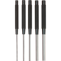 Starrett Drive Pin Punches For Machine Shop & Motor Service Work, 6 Pack-Overall Length: 8"