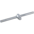 Gray Tools 3/8" Drive Sliding T-handle, Chrome Finish, 6-1/8" Long-Drive Size: 3/8"