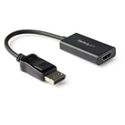 StarTech DisplayPort to HDMI Adapter with HDR, 4K 60Hz, Black (DP2HD4K60H)-Connect DisplayPort devices to HDR capable 4K HDMI displays