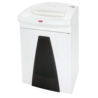 HSM Securio B26 1/4” Strip-Cut paper Shredder (HSM1801)-Optimized cutting device technology destroys 22-24 sheets of paper, creating 56 strip-cut particles per page