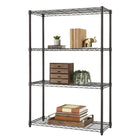 TRINITY 4-Tier Wire Shelving Rack, Bronze (TBFPBR-0901)-Four consumer-grade 36" x 14" shelves