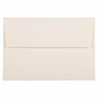 JAM Paper A8 Invitation Envelopes, 5.5 x 8.125, Strathmore Natural White Wove, 250 Pack (191205H)-Natural white wove Strathmore envelope