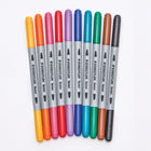Staedtler Twin-Tip Flipchart Markers - Assorted Colours - 10 Pack-No bleed through on paper