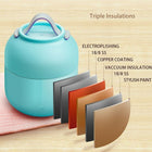 Minimal V2 Stainless Steel Double Wall Vacuum Insulated Food Jar, 700ml, Rose-Made of 18/8 stainless steel food-grade stainless steel and non-toxic BPA-free materials