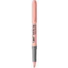 BIC Brite Liner Grip Pastel Highlighters - 6 Pack-ACMI approved non-toxic