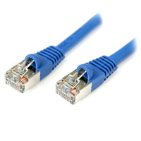 StarTech 75 Ft Cat5E Blue Snagless Shielded RJ45 F/Utp Cat 5E Patch Cable, 75Ft Patch Cord-StarTech.com's Cat 5e high-speed cable offers the stability and reliability required by Fast Ethernet and Gigabit Computer Networks