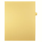 Mark Maker Legal Tabs - Letter Size - Buff - 1/25th cut - 25 tabs per package - 5 packages Pack - Number 83-Buff Single Tabs