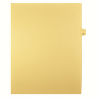 Mark Maker Legal Tabs - Letter Size - Buff - 1/25th cut - 25 tabs per package - 5 packages Pack - Number 83-Buff Single Tabs