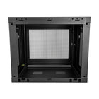 StarTech 9U Wall-Mount Server Rack Cabinet, 17" Deep-1U shelf and hook-and-loop cable tie included