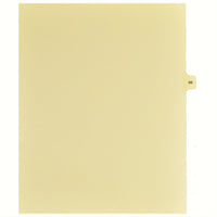 Mark Maker Legal Tabs - Letter Size - Buff - 1/15th cut - 25 tabs per package - 5 packages Pack - Number 66-Buff SingleTabs