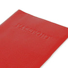 Karla Hanson 28601 Professional & Travel Prestige Leather International Passport Cover, Red-13.5H x 9.5W x 0.5D cm