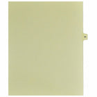 Mark Maker Legal Exhibit Index Tab Buff Single Tabs, 1/15th Cut, Letter Size, No Holes, Number 66, 25 Pack-Buff Single Tabs, 1/15th Cut