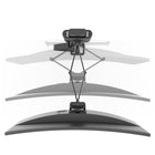 Ergotron 45-630-224 TRACE Single Monitor Desk Mount - Matte Black-2-piece desk clamp