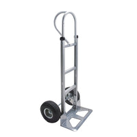 Kleton Knocked Down Hand Truck, P-Handle Handle, Aluminum, 52" Height, 500 Lbs. Capacity (MN028)-Capacity: 500 lbs.