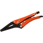 Grip-on 10" Locking Pliers, 2-3/4" Jaw Opening, Long Nose-Jaw opening (inches): 2-3/4"