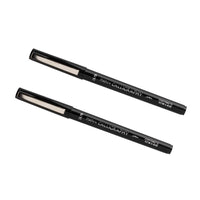Marvy Uchida Thick Calligraphy Pen - 3.5 mm - Black - 2 Pack-Colour: Black