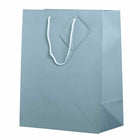 Jam Paper Glossy Gift Bags with Rope Handles - Large - 10" x 13" - Baby Blue - 3 Pack-Our giftbags feature a soft rope handle and an attached blank gift tag, allowing you to address your gifts or favors.
