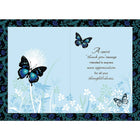 Rosedale 5-1/2" x 8" Thank You For Caring Greeting Cards And Envelopes, 12 Pack (17710)-Card shop quality greeting cards