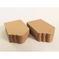 Wamaco Kraft Tag - 3-1/8" x 2" - 1000 Pack-Card stock