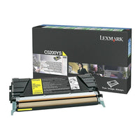 Lexmark Return Program Toner Cartridge, Laser, Yellow, (C5200YS)-Print Technology: Laser