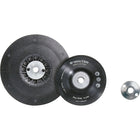 Walter Surface Technologies Fibre Discs - Accessories - 3 Pack-TURBO ACTION BACKING PADS (5/8"-11 THREAD) - STANDARD PAD, BLACK