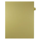 Mark Maker Legal Exhibit Index Tab Buff Single Tabs, 1/25th Cut, Letter Size, No Holes, Number 130, 25 Pack-Buff Single Tabs, 1/25th Cut