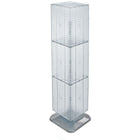 Azar Displays 14" x 14" x 60" Interlocking Pegboard Display, Clear (701464-CLR)-Works great with Azar's line of hooks and accessories