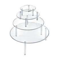 Azar 4-Piece Small Round Riser Set-Sold in multiples of: 1