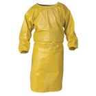 Kimberly-Clark Smock, CheMical Spray Protection 5" Yellow, 12 Pack-Material: Polypropylene