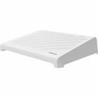 Fellowes Breyta Foot Rest - White-Made from materials which are 100% recyclable and made to last with extended 5-year limited warranty. 
