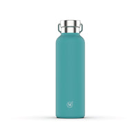 Minimal Stainless Steel Insulated Flask - Aqua - 750ml-Highest rated, corrosion and oxidation resistant stainless steel