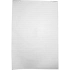 North American Paper Inc. Easel Pad - White - 1" Ruled - 22" x 32 7/8" - 96 Sheets-32 7/8" x 22" (Portrait)