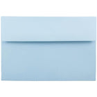 JAM Paper A8 Invitation Envelopes, 5.5 x 8.125, Baby Blue, 250 Pack (155630H)-Baby blue brite hue recycled envelope