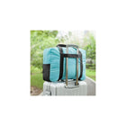 PACK N FOLD 50709 Foldable Lightweight Water-Resistant Duffel Bag, Blue-Dimensions: 28H x 47W x 15D cm / 22.5H x 17W x 3D cm (fold size)