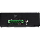 StarTech Industrial 8 Port Gigabit PoE Switch-REDUNDANT POWER: Dual terminal block power inputs (48-56VDC) provide redundancy for high-availability applications
