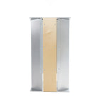 Urbann K6 Lectern With Wheels - Aluminum and Wood, Natural-Use: Speeches