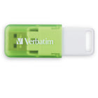 Verbatim SeaGlass 64 GB USB 3.2 Gen 1 Flash Drive - Green/Grey - 2 Pack-Password protection software available for download (Windows only)