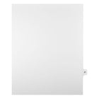 Mark Maker Legal Exhibit Index Tab White Single Tabs, 1/15th Cut, Letter Size, No Holes, Number 27, 25 Pack-White Single Tabs, 1/15th Cut