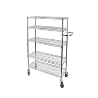 Kleton Push Carts, 5 Shelves, 30"W-Durable, dependable transport solution
