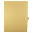 Mark Maker Legal Tabs - Letter Size - Buff - 1/15th cut - 25 tabs per package - 5 packages Pack - Number 54-Buff SingleTabs