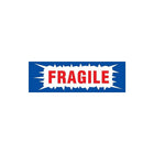 Fragile Mail Handling Label, 3" x 1", 500 Pack-Dimensions: 3" x 1"