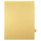 Mark Maker Legal Tabs - Letter Size - Buff - 1/25th cut - 25 tabs per package - 5 packages Pack - Number 95-Buff Single Tabs