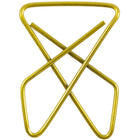 JAM Paper Butterfly Paper Clips, Gold Paperclips, 5 Pack (2210016346g)-Finish: Shiny