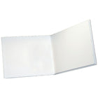Ashley Hardcover Blank Book 6" x 8", 12 Pack (ASH10703)-White